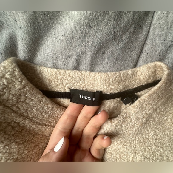 Theory Cream Thick Sweater - Picture 6 of 6